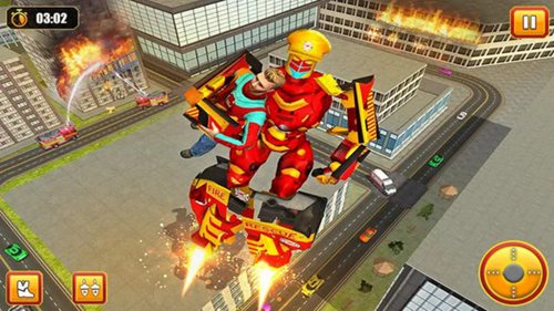消防机器人救援英雄游戏安卓版